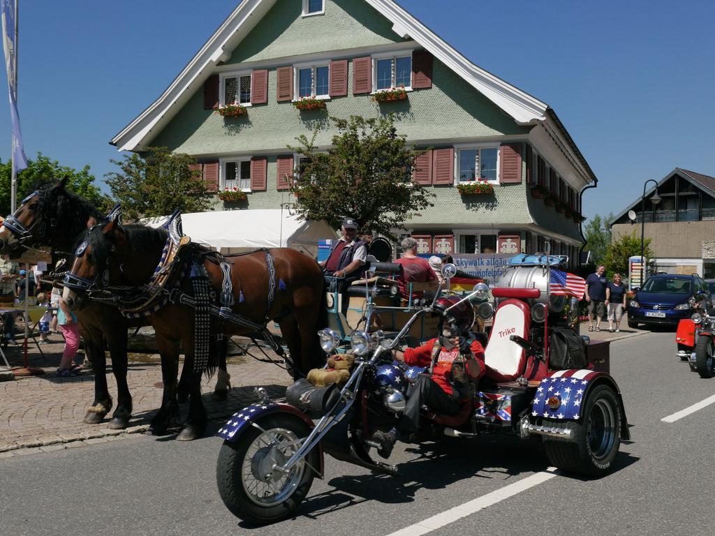 Hotel Bergblick Scheidegg Exterior foto